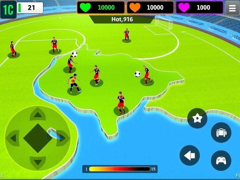 Mumbai Football Masters controls interface