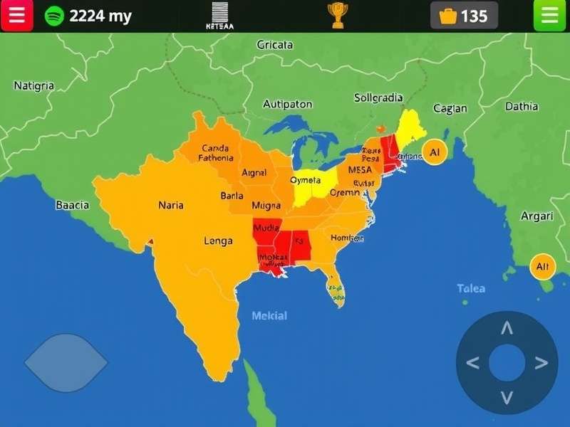 Mumbai Football Masters regional popularity map